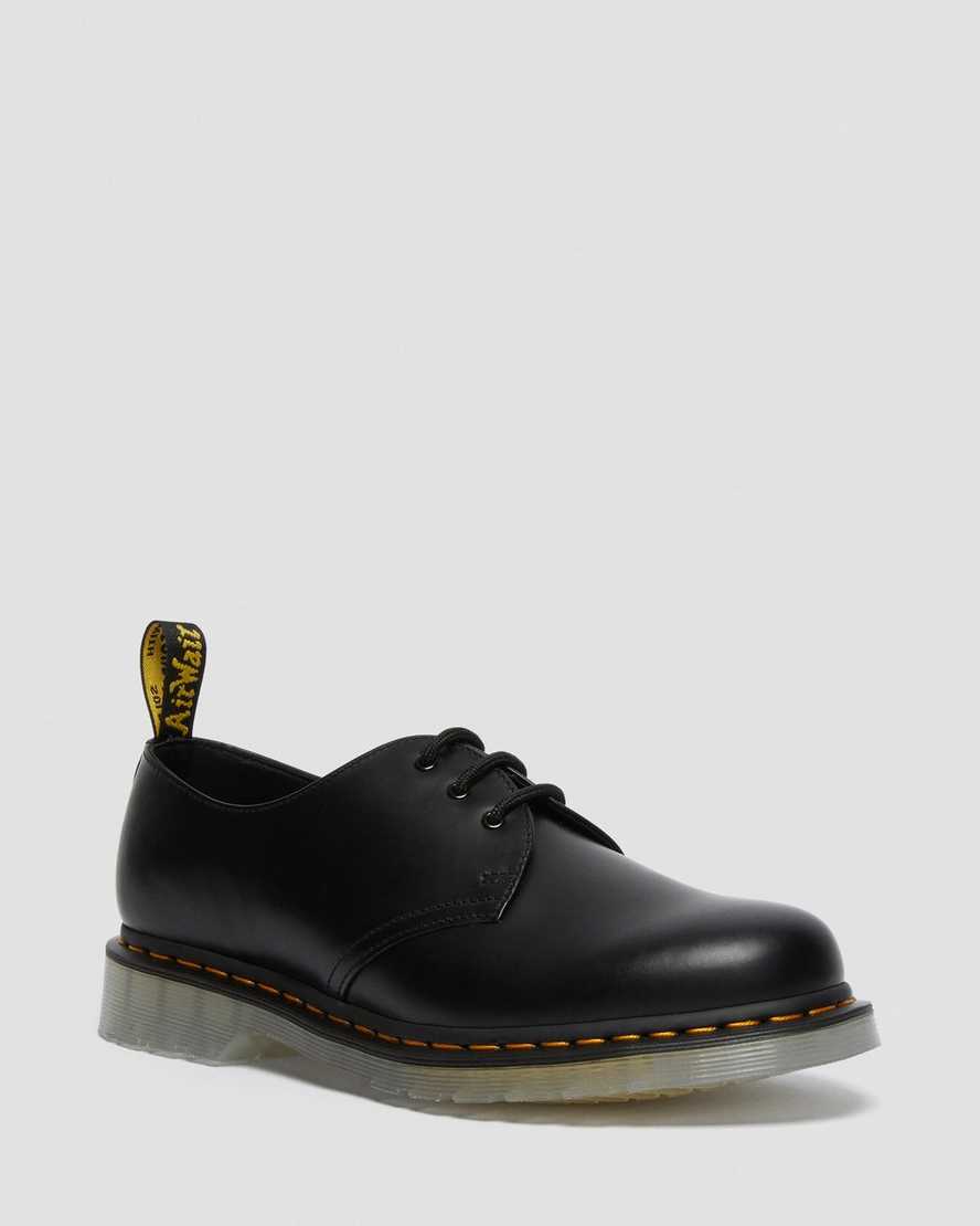 Dr. Martens 1461 Iced Smooth Lær Oxford Sko Dame Svart [4056BMRJY]